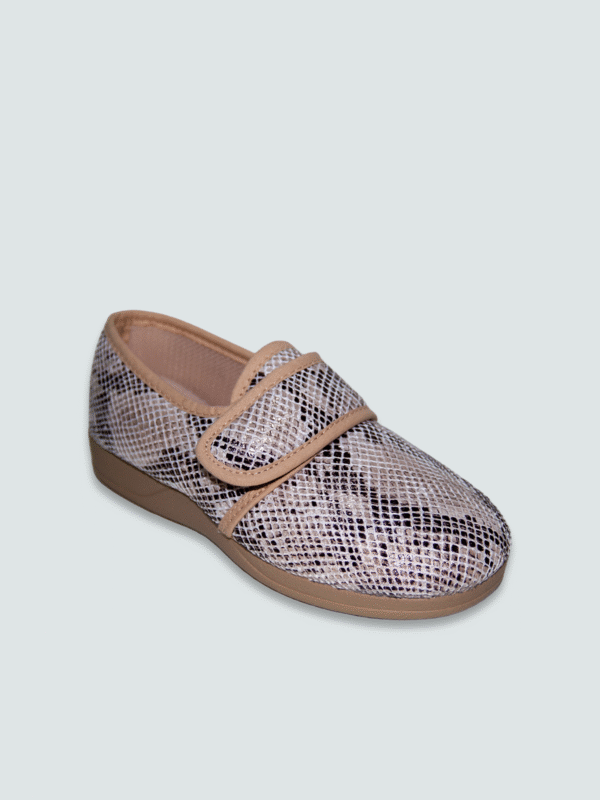 Zapatilla ancho especial beig - Imagen 2