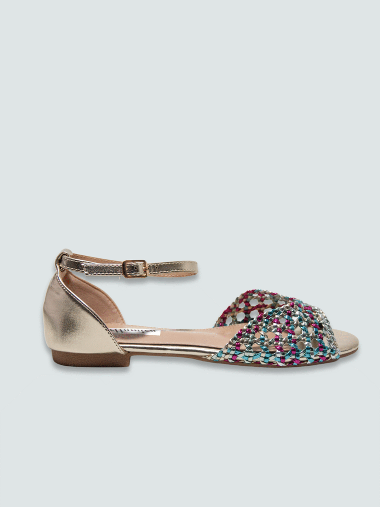 sandalia  multicolor