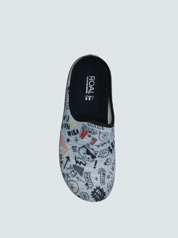 Zapatilla Estampado Gris - Imagen 4
