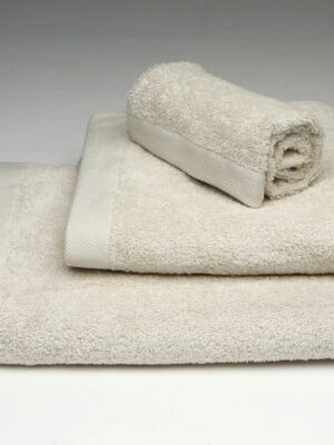 JUEGO TOALLAS beige