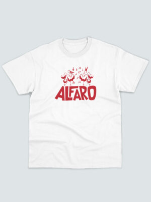 Camiseta Algodón Blanca Bailonas Rojas