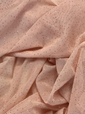 Tul elástico con brillos